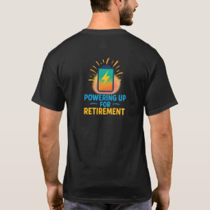 Preparándose para la Jubilación – Camiseta con Íco