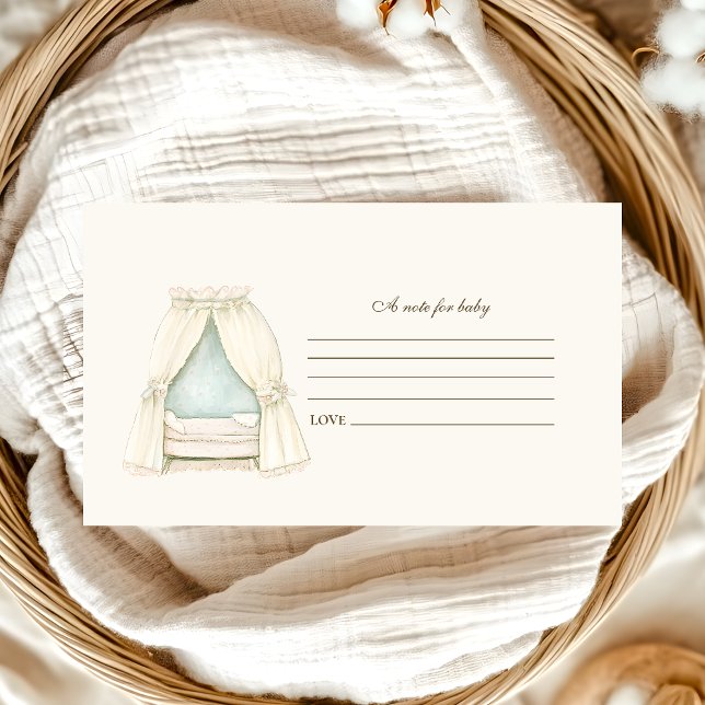 Preparar la nota de Baby Shower de nido para el be (Subido por el creador)