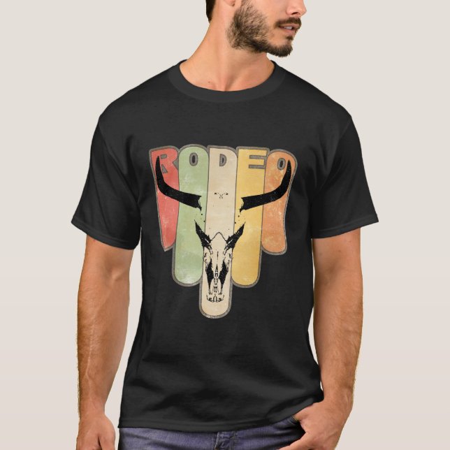 Prepárate para rodeo con esta increíble camiseta (Anverso)