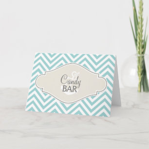 Preppy Chevron Stripe Modern Monogramed Name