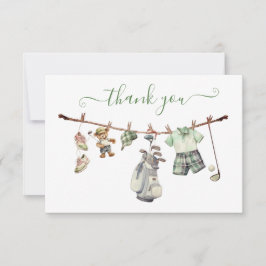 Preppy Golf Clothesline (Nota de agradecimiento)