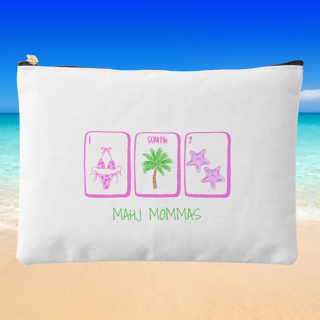 Preppy MAHJ MOMMAS Bolsa de Mahjong Personalizada  (Subido por el creador)