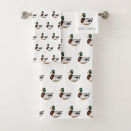 Preppy Mallard Duck Personalizado