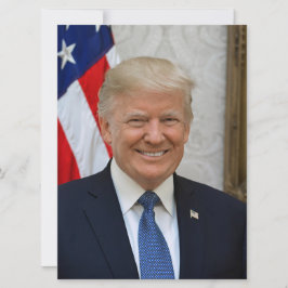 Pres. Gran postal de Donald Trump 2017
