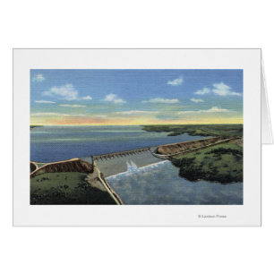 Presa John Martin (Caddoa) a lo largo del río Arka