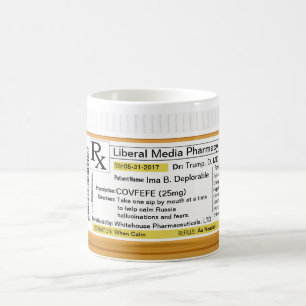 Prescripción RX de la taza de Covfefe
