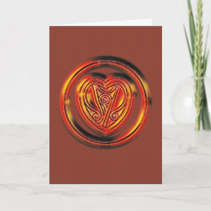PRESENCIA - CORAZÓN - MAESTRÍA - TARJETA DE LAS