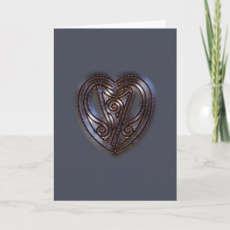 PRESENCIA - CORAZÓN - MASTERÍA - TARJETA DE ARTE E