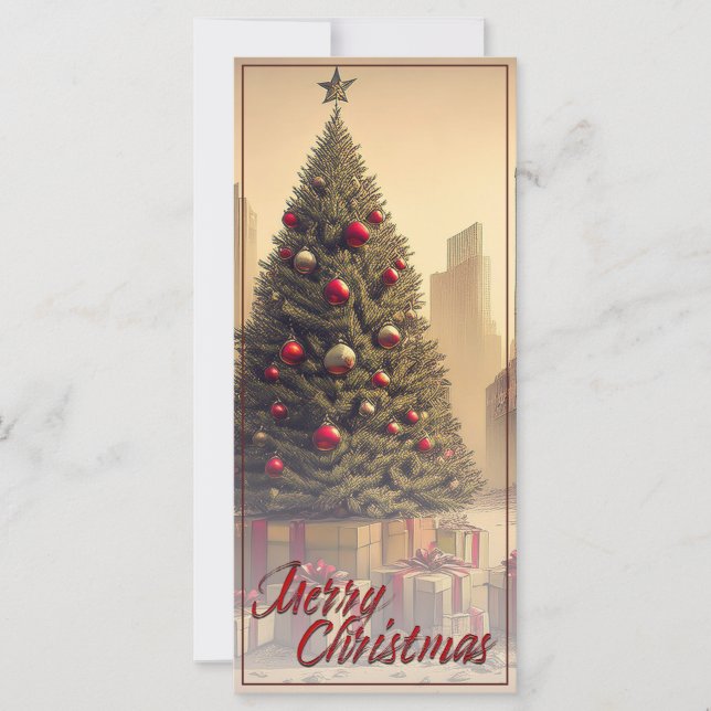 Presenta bajo un árbol en un mundo apocalíptico tó (Anverso)