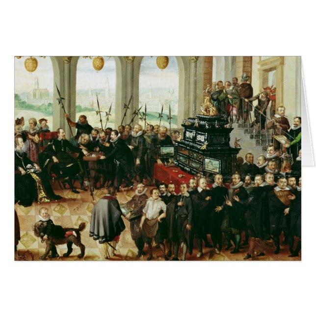 Presentación a duque Phillip II (Anverso (Horizontal))