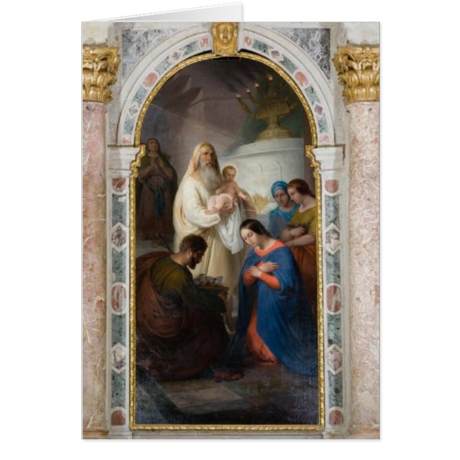 Presentación Católica Religiosa Jesús Templo (Frente)