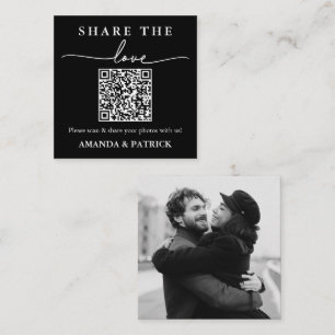 Presentación Compartir la tarjeta de Boda de código QR del Pers