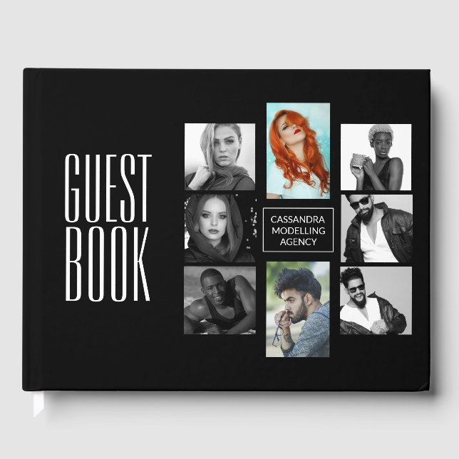 Presentación de fotos en el libro de visitas empre (Anverso)