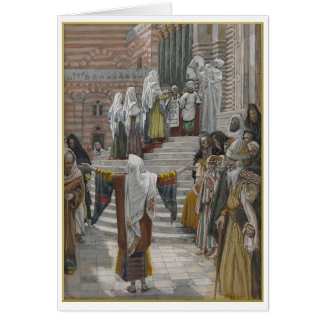 Presentación de Jesús en el templo, James Tissot (Frente)