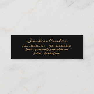 Presentación Elegante tarjeta de contacto Personalizado Flouris