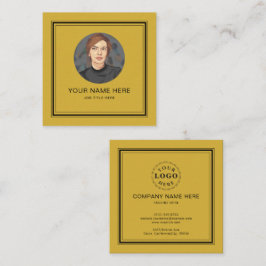 Presentación Elegante tarjeta de llamadas de oro M con guión ne