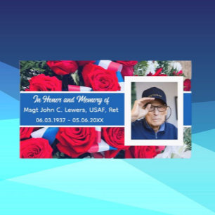 Presentación En honor a la tarjeta de memoria de veteranos