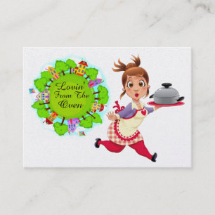 Presentación Feliz Chef-Caterer-Mom-De Tu Tarjeta De Cocina