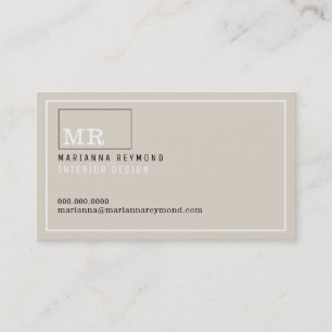 Presentación introducción moderna tarjeta de contacto, diseño i
