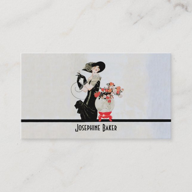 Presentación Le Moda Llamando ~ Tarjeta de visita (Anverso)