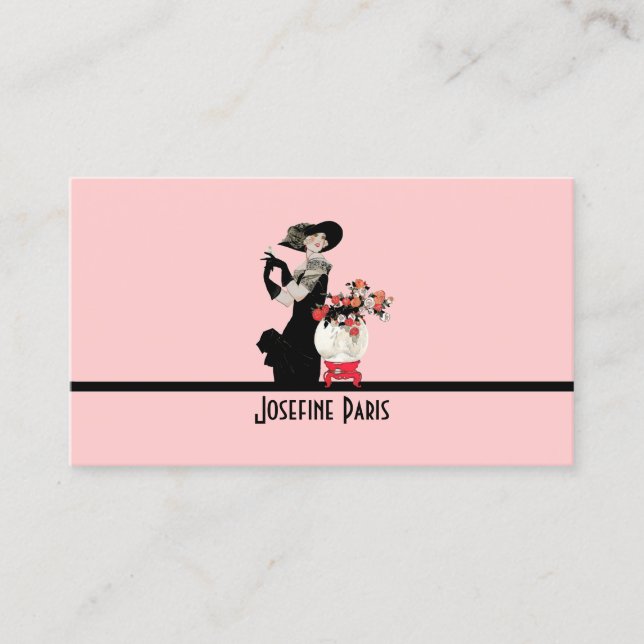 Presentación Llamadas de Le Moda - CAMBIAR tarjeta de visita de (Anverso)