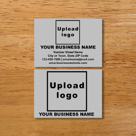 Presentación Marca comercial en tarjeta de llamadas grises