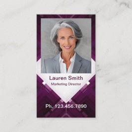 Presentación Mini Reanudar tarjeta | Tarjeta de red Geo Moderno