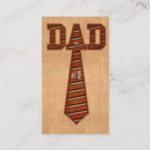 Presentación número 1 tarjeta de visita de papá