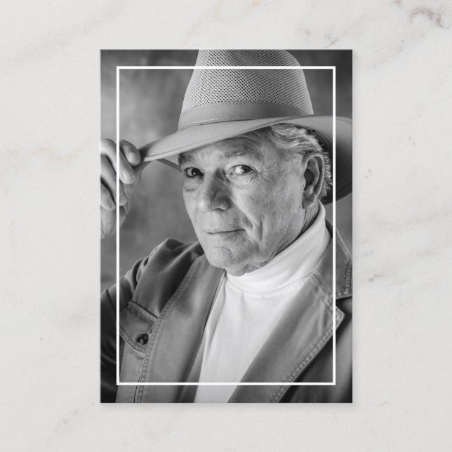 Presentación Tarjeta conmemorativa de la foto del funeral (Anverso)