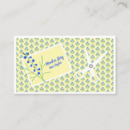 Presentación Tarjeta de cita Floral Hair Stylist