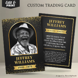 Presentación Tarjeta de comercio de antepasado personalizado, t