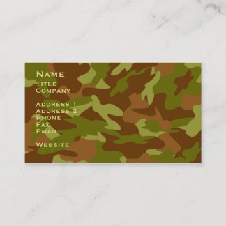 Presentación Tarjeta de contacto Camo / Tarjeta de perfil