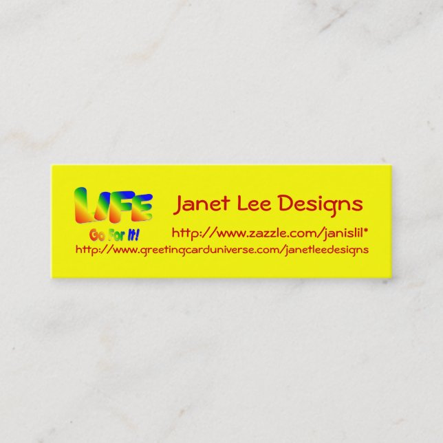 Presentación Tarjeta de contacto de vida (Anverso)