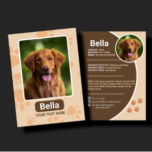 Presentación Tarjeta de Cumpleaños y Regalo de Mascota Personal