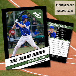 Presentación Tarjeta de Equipo de Béisbol Regalo de Deporte Ver