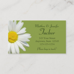 Presentación Tarjeta de información de contacto para novias y n