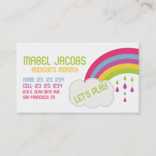 PRESENTACIÓN TARJETA DE LA MAMÁ DEL ARCO IRIS