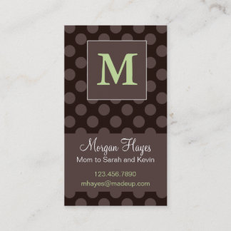 Presentación Tarjeta de la mamá del chocolate