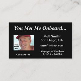 Presentación Tarjeta de la travesía