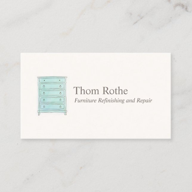 Presentación Tarjeta de llamada de la máquina de reacabado del  (Anverso)