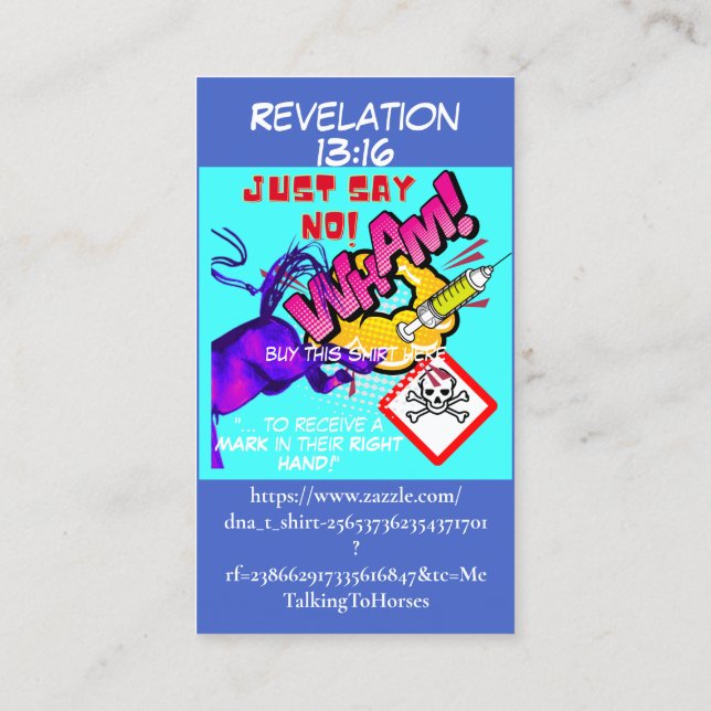 Presentación Tarjeta de llamada de VERDAD DIFUNDIDA (Reverso)