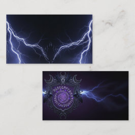 Presentación Tarjeta de Negocio Arcana Runic Escudo para Makers
