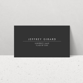 PRESENTACIÓN TARJETA DE NEGOCIO MODERNA DE ESTUDIANTES DE DEREC