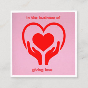 Presentación Tarjeta de Negocios del Amor
