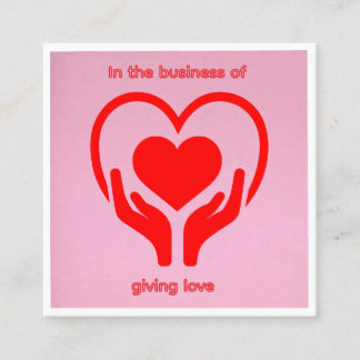 Presentación Tarjeta de Negocios del Amor