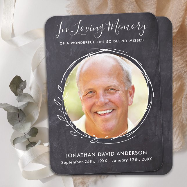 Presentación Tarjeta de plegaria funeraria Memorial Photo Sympa (Subido por el creador)