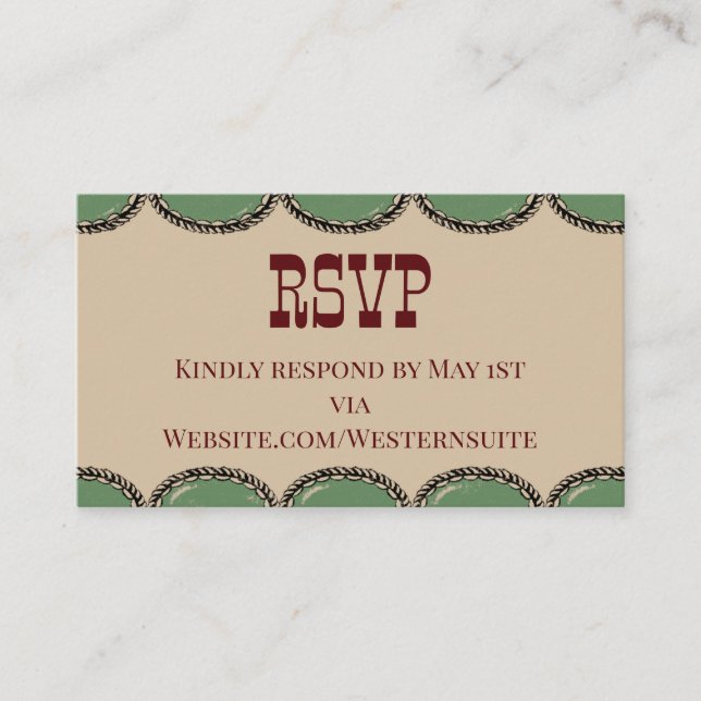 Presentación Tarjeta de RSVP (Anverso)