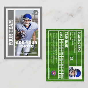 Presentación Tarjeta de venta de Quarterback para fútbol person