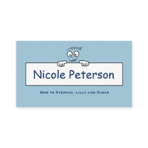 Tarjeta de visita de la mamá