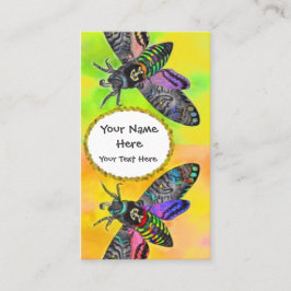 Presentación Tarjeta de visita de la polilla del gótico